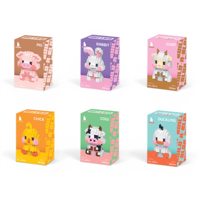 Wholesale Farm Animal Building Blocks CDU | Wholesale Direct