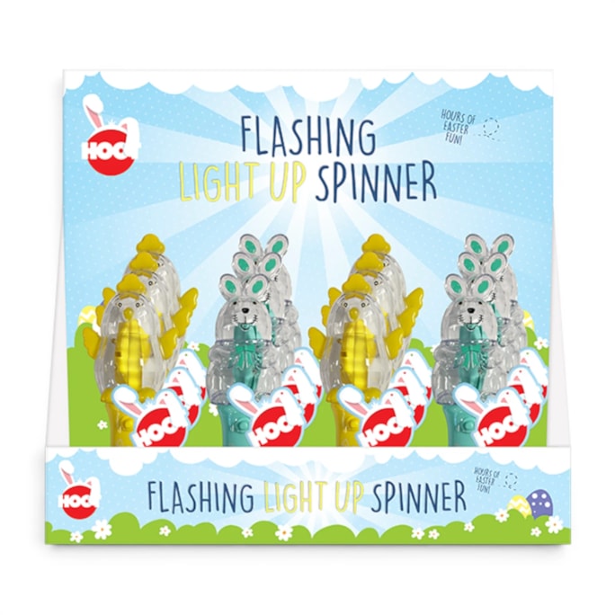 Wholesale Easter Flashing Light Up Spinner CDU | Wholesale Direct