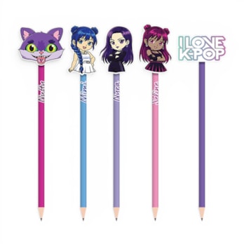 Wholesale Character Pencils & Rubbers 5pk | Wholesale Direct
