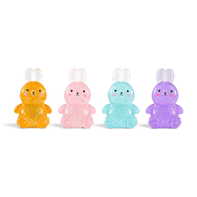 Wholesale Glitter Bunny Sugar Filled Squishy CDU | Wholesale Direct