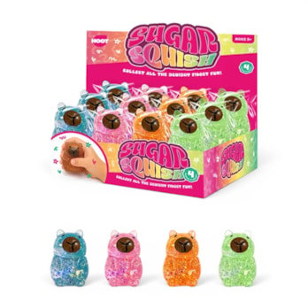 Wholesale Glitter Animal Sugar Filled Squishy CDU | Wholesale Direct