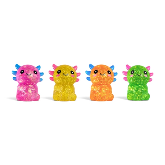 Wholesale Glitter Axolotl Sugar Filled Squishy CDU | Wholesale Direct Wholesale Glitter Axolotl Sugar Filled Squishy CDU | Wholesale Direct