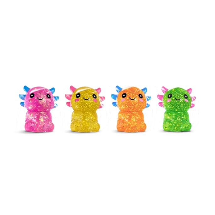 Wholesale Glitter Axolotl Sugar Filled Squishy CDU | Wholesale Direct Wholesale Glitter Axolotl Sugar Filled Squishy CDU | Wholesale Direct