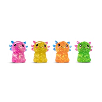 Wholesale Glitter Axolotl Sugar Filled Squishy CDU | Wholesale Direct