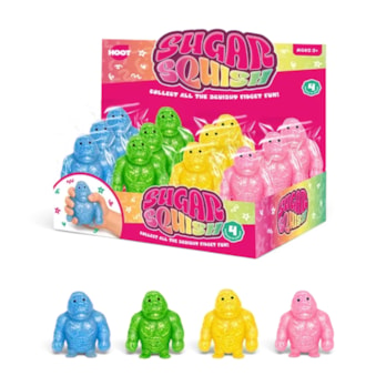 Wholesale Glitter Gorilla Sugar Filled Squishy CDU | Wholesale Direct