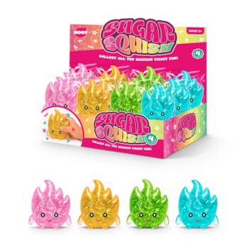 Wholesale Glitter Flame Sugar Filled Squishy CDU | Wholesale Direct