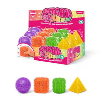 Wholesale Glitter Spikey Shape Sugar Filled Squishy CDU | Wholesale Direct