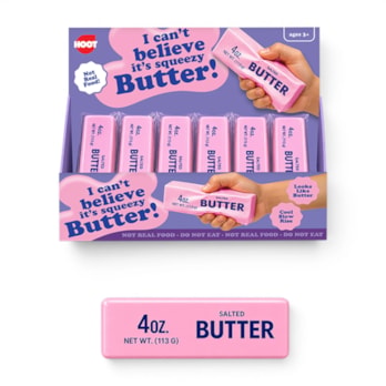 Wholesale Pink Squeezy Butter 13.5cm CDU | Wholesale Direct