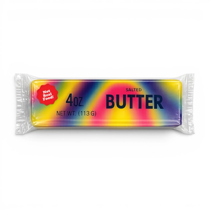 Wholesale Rainbow Squeezy Butter 13.5cm CDU | Wholesale Direct