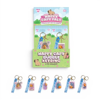Wholesale Capybara Bubble Keyring CDU | Wholesale Direct Wholesale Capybara Bubble Keyring CDU | Wholesale Direct