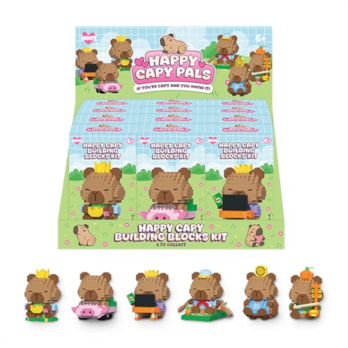 Wholesale Capybara Building Blocks 11.5cm CDU | Wholesale Direct