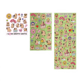 Wholesale Capybara Sticker Pack 112pk | Wholesale Direct