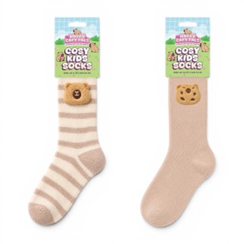 Wholesale Capybara 3D Kids Slipper Socks | Wholesale Direct