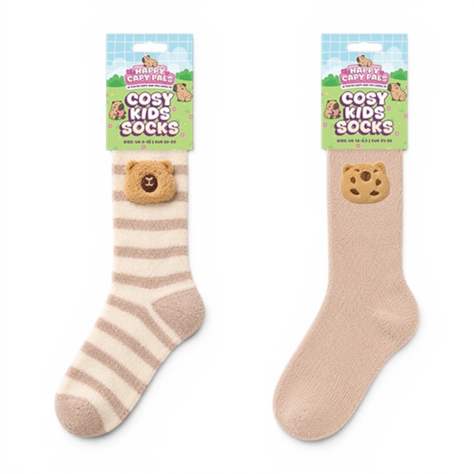 Wholesale Capybara 3D Kids Slipper Socks | Wholesale Direct