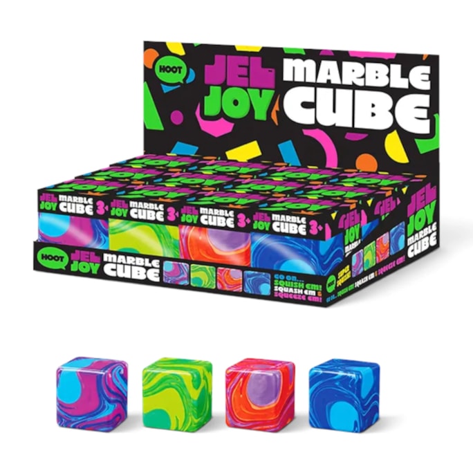 Wholesale Marble Squishy Cube 5x5x5cm CDU | Wholesale Direct