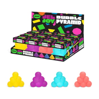 Wholesale Squishy Bubble Pyramid 6x6x6cm CDU | Wholesale Direct