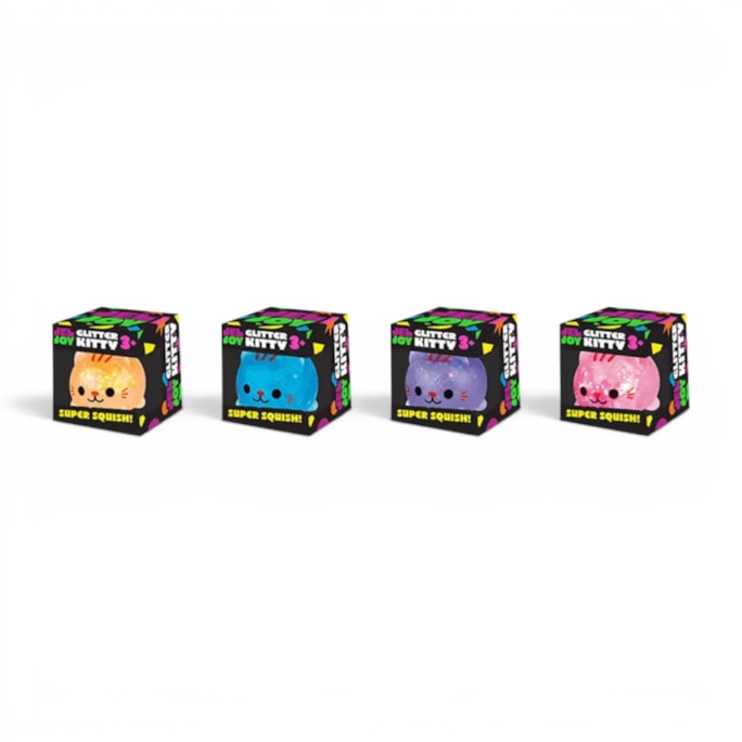 Wholesale Squishy Glitter Cat 4.3x5x3.5 CDU | Wholesale Direct Wholesale Squishy Glitter Cat 4.3x5x3.5 CDU | Wholesale Direct