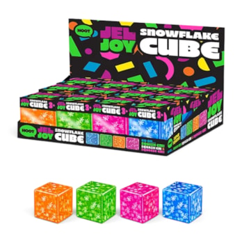 Wholesale Squishy Snowflake Cube 5x5x5cm CDU | Wholesale Direct