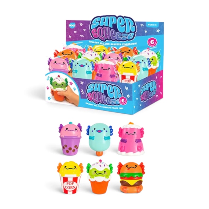 Wholesale Axolotl Fast Food PU Squeezy 11.5cm CDU | Wholesale Direct Wholesale Axolotl Fast Food PU Squeezy 11.5cm CDU | Wholesale Direct