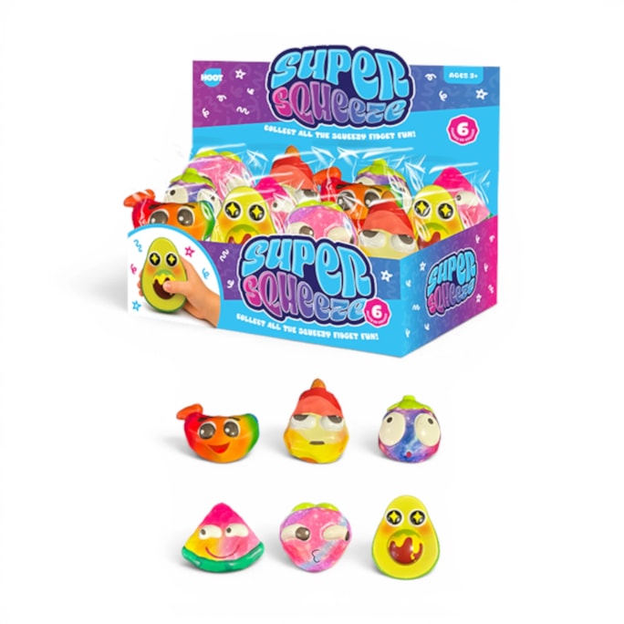 Wholesale Fruit PU Squeezy 9.5cm CDU | Wholesale Direct