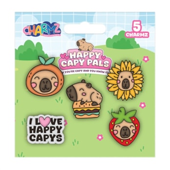 Wholesale Capybara Clog Charmz 5pk | Wholesale Direct Wholesale Capybara Clog Charmz 5pk | Wholesale Direct