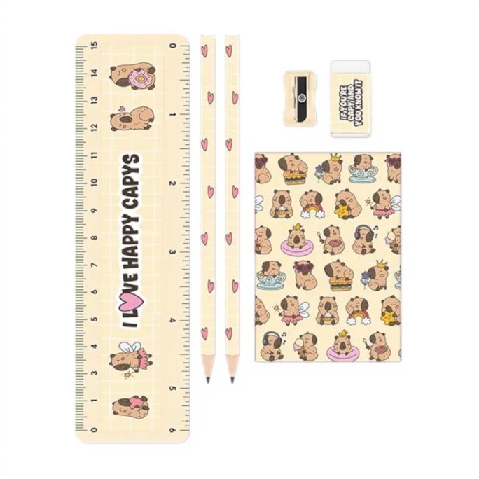 Wholesale Capybara Stationery Set | Wholesale Direct