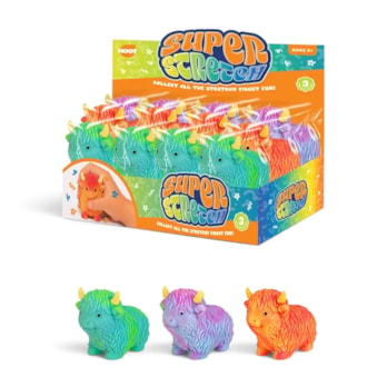 Wholesale Coloured Highland Cow Stretchy 10cm CDU | Wholesale Direct