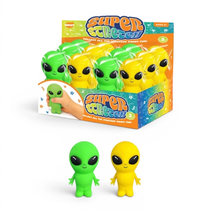 Wholesale Alien Stretchy 12cm CDU | Wholesale Direct