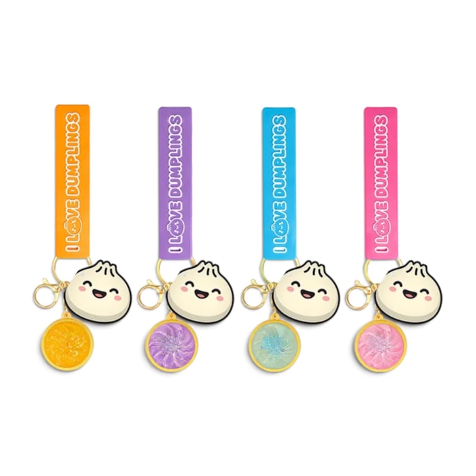 Wholesale Squishy LED Dumpling Keyring With Tag 3.5cm CDU | Wholesale Direct Wholesale Squishy LED Dumpling Keyring With Tag 3.5cm CDU | Wholesale Direct