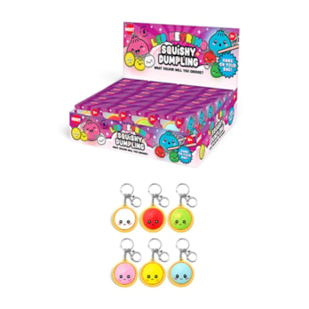 Wholesale LED Pop Up Dumpling Keyring 4cm CDU | Wholesale Direct