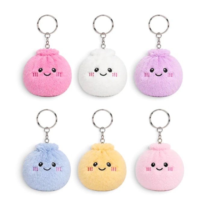 Wholesale Dumpling Plush Keyring 8.5cm CDU | Wholesale Direct Wholesale Dumpling Plush Keyring 8.5cm CDU | Wholesale Direct