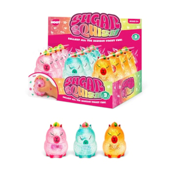 Wholesale Glitter Animal Sugar Filled Squishy CDU | Wholesale Direct