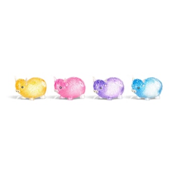 Wholesale Glitter Highland Cow Sugar Filled Squishy 9.5cm CDU | Wholesale Direct