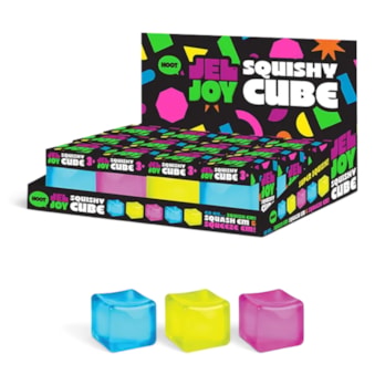 Wholesale Squishy Monochrome Cube 5x5x5cm CDU | Wholesale Direct