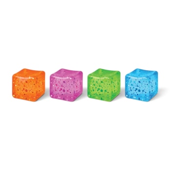 Wholesale Squishy Glitter Cube 5x5x5cm CDU | Wholesale Direct