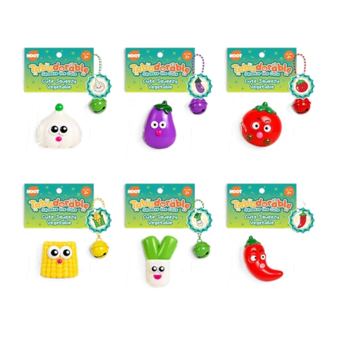 Wholesale Squishy Mini Vegetable CDU | Wholesale Direct