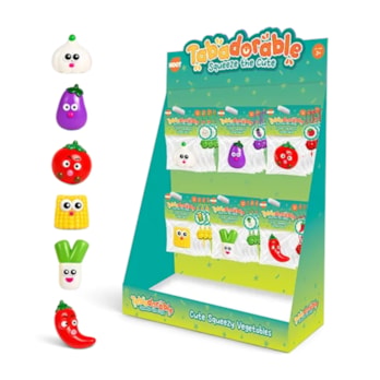 Wholesale Squishy Mini Vegetable CDU | Wholesale Direct