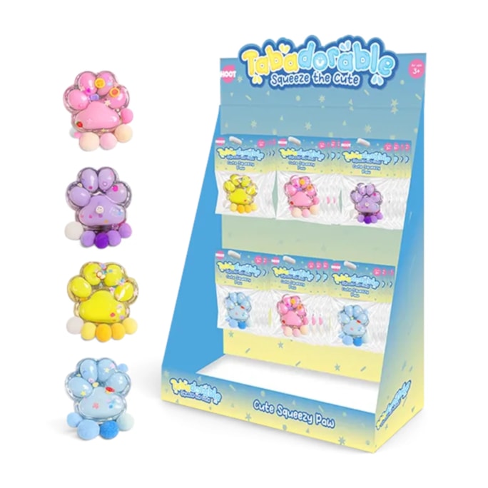 Wholesale Squishy Mini Paw CDU | Wholesale Direct