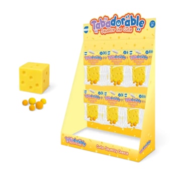 Wholesale Squishy Mini Cheese CDU | Wholesale Direct