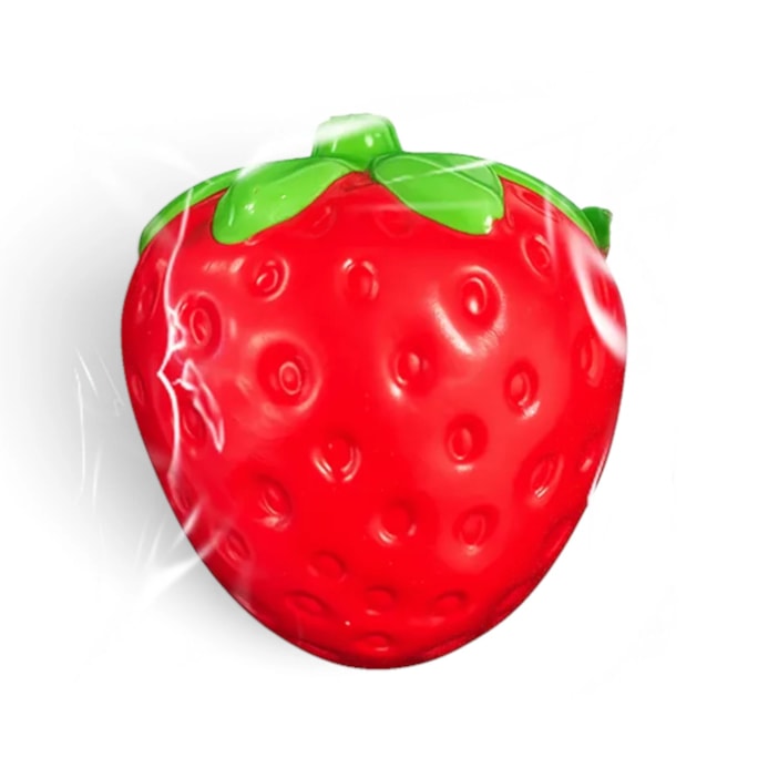 Wholesale Strawberry PU Squeezy 8.5cm CDU | Wholesale Direct