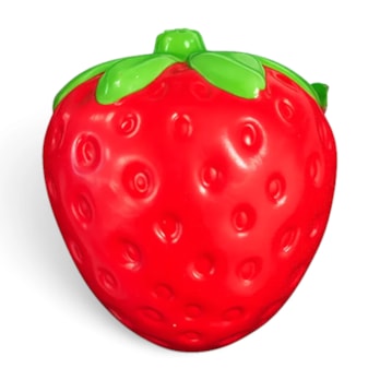 Wholesale Strawberry PU Squeezy 8.5cm CDU | Wholesale Direct