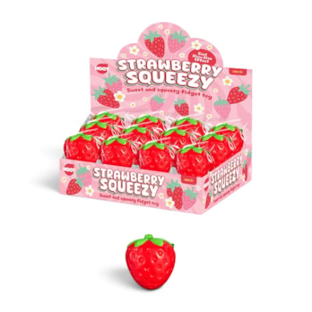 Wholesale Strawberry PU Squeezy 8.5cm CDU | Wholesale Direct