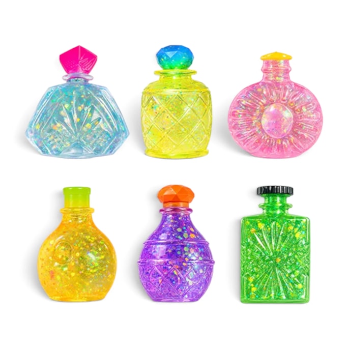 Wholesale Glitter Cosmetic Bottles Sugar Filled Squishy CDU | Wholesale Direct