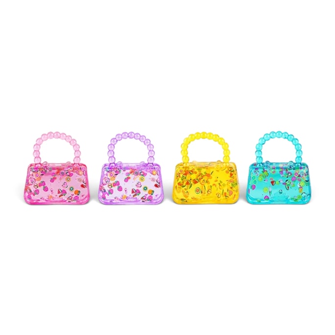 Wholesale Glitter Fruit Handbag Sugar Filled Squishy CDU | Wholesale Direct