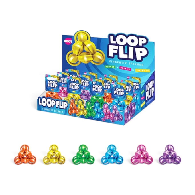 Wholesale Loop Flip Fingertip Spinner CDU | Wholesale Direct Wholesale Loop Flip Fingertip Spinner CDU | Wholesale Direct