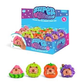 Wholesale Animal PU Fruit Squeezy 9cm CDU | Wholesale Direct