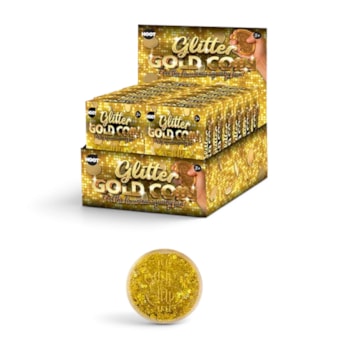 Wholesale Big Glitter Squishy Coin 8.5cm CDU | Wholesale Direct