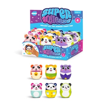 Wholesale Cute Animal PU Squeezy 10cm CDU | Wholesale Direct