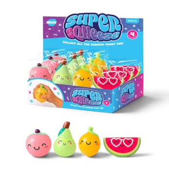 Wholesale Cute Fruit PU Squeezy 12cm CDU | Wholesale Direct