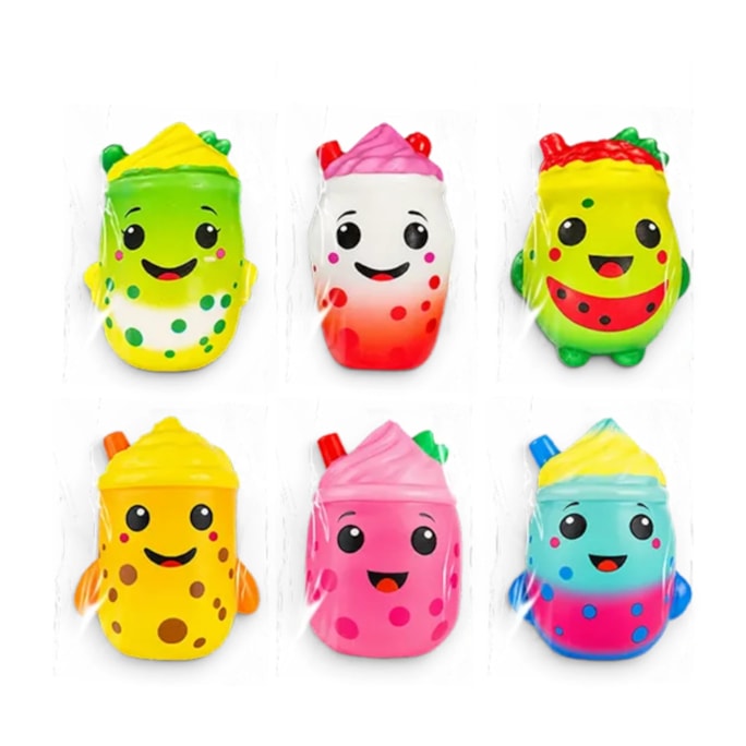 Wholesale Bubble Tea PU Squeezy 10cm CDU | Wholesale Direct